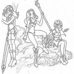 Dibujo para colorear Dibujos De Gerreras