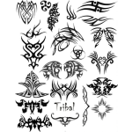 Dibujo para colorear Dibujos De Tatuajes