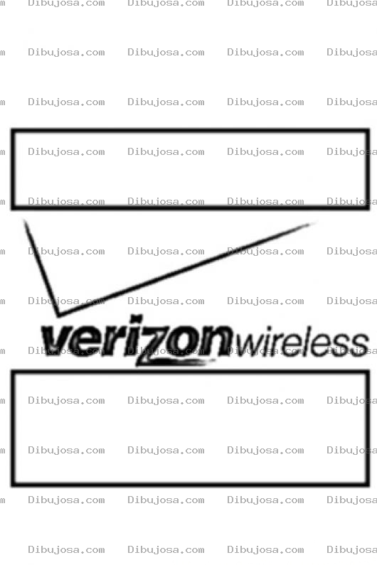 Dibujo para colorear Verizon Wireless Coloring Page