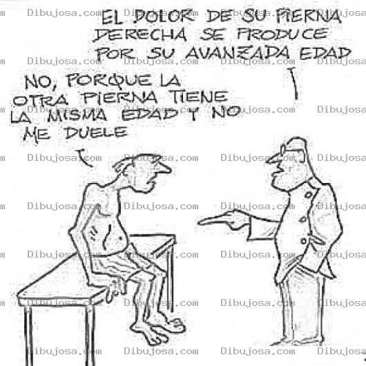 Dibujo para colorear Dolor De Pierna Derecha Para Colorear
