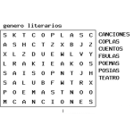 Dibujo para colorear Sopas De Letras Para Imprimir