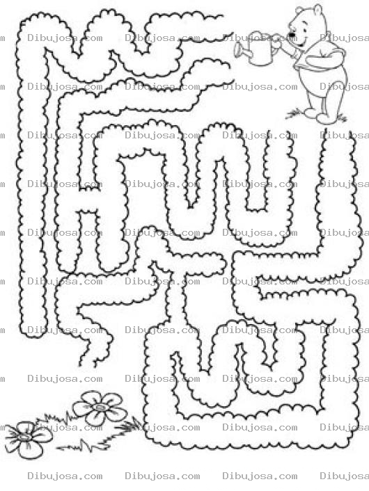 Dibujo para colorear Laberinto De Winipu