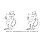 Dibujo para colorear Imprimir Hoja Para Ver Diferencias