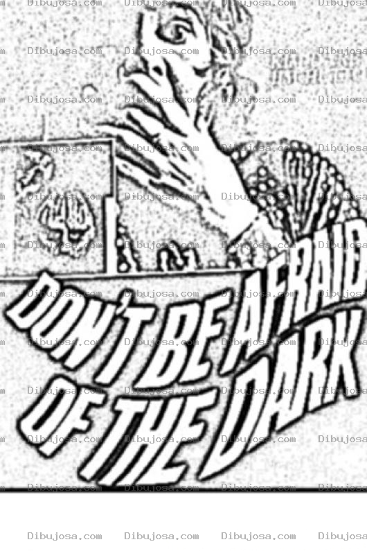 Dibujo para colorear Don T Be Afraid Of The Dark Movie Coloring Page