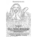 Dibujo para colorear Our Idiot Brother Movie Coloring Page De Nuestro Hermano Idiota Para Colorear
