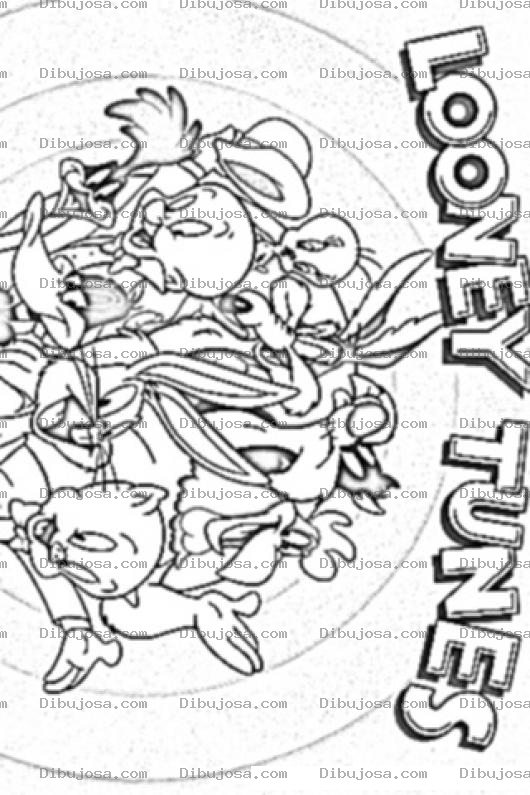 Dibujo para colorear Looney Tunes Para Colorear E Imprimir