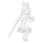 Dibujo para colorear Valkyrie Coloring Page Para Pintar Y Colorear