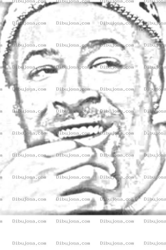 Dibujo para colorear Marvin Gaye Coloring Page Para Pintar Y Colorear