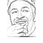 Dibujo para colorear Marvin Gaye Coloring Page Para Pintar Y Colorear