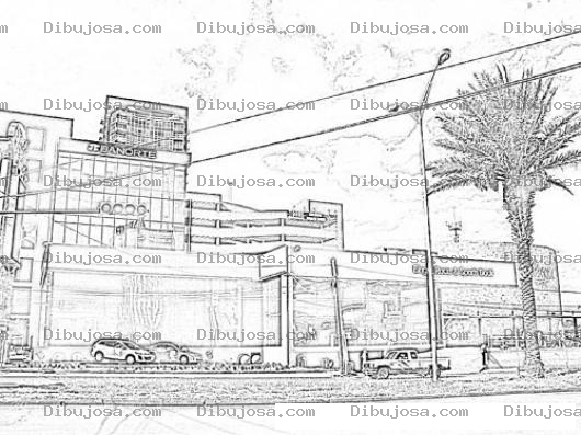 Dibujo para colorear Casino De Monterrey Para Colorear