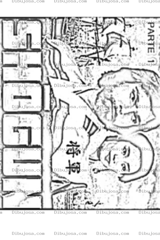 Dibujo para colorear Shogun Coloring Page