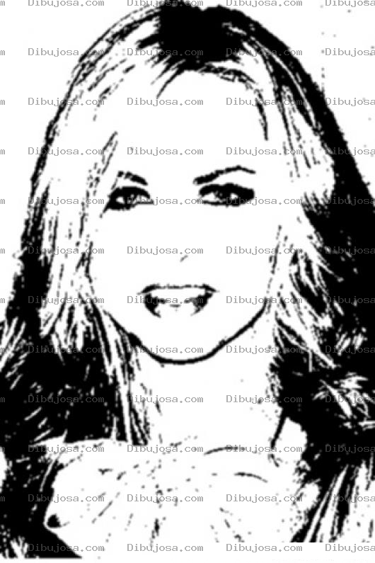 Dibujo para colorear Rachel Zoe Coloring Page