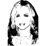 Dibujo para colorear Rachel Zoe Coloring Page