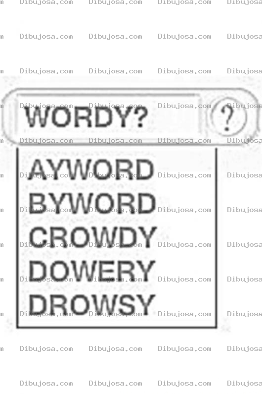 Dibujo para colorear Scrabble Word Finder Coloring Page