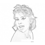 Dibujo para colorear Kreayshawn Coloring Page