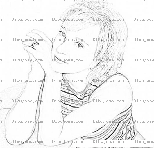 Dibujo para colorear Tanya Tucker Young Coloring Page Para Colorear