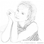 Dibujo para colorear Tanya Tucker Young Coloring Page Para Colorear