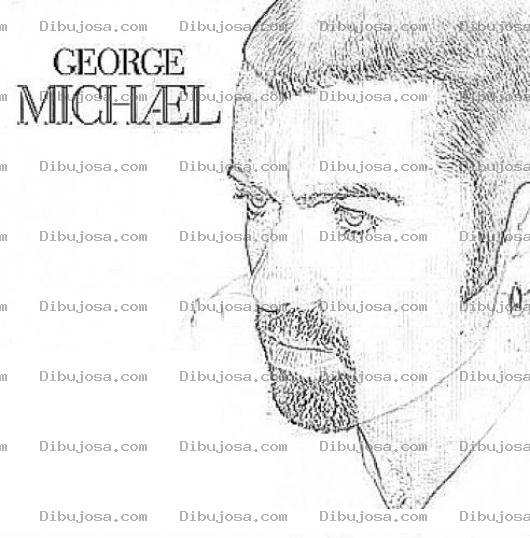 Dibujo para colorear George Michael Coloring Page