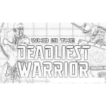 Dibujo para colorear Deadliest Warrior Coloring Page