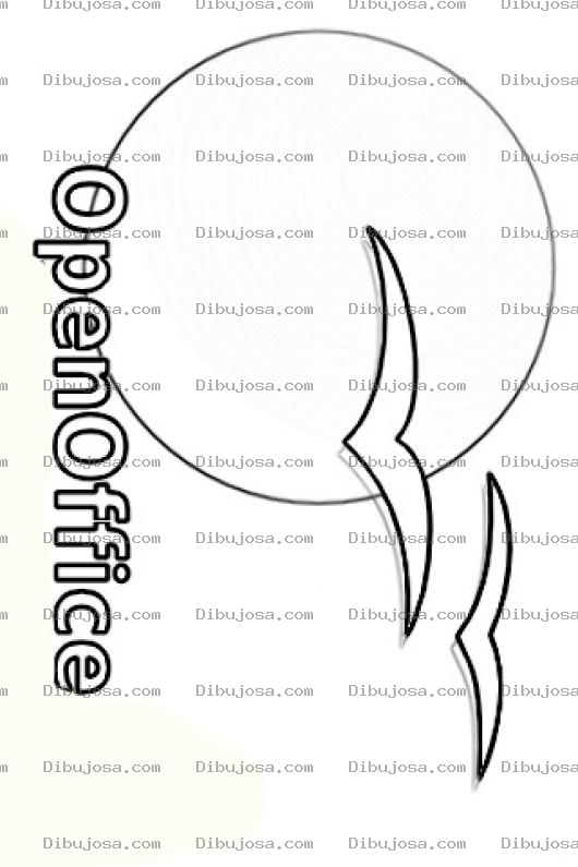 Dibujo para colorear Open Office Coloring Page