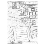 Dibujo para colorear Van Gogh Coloring Page