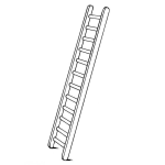 Dibujo para colorear Dibujo De Escalera Para Colorear Y Pintar