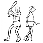 Dibujo para colorear Dibujo De Abel Y Cain Para Colorear E Imprimir