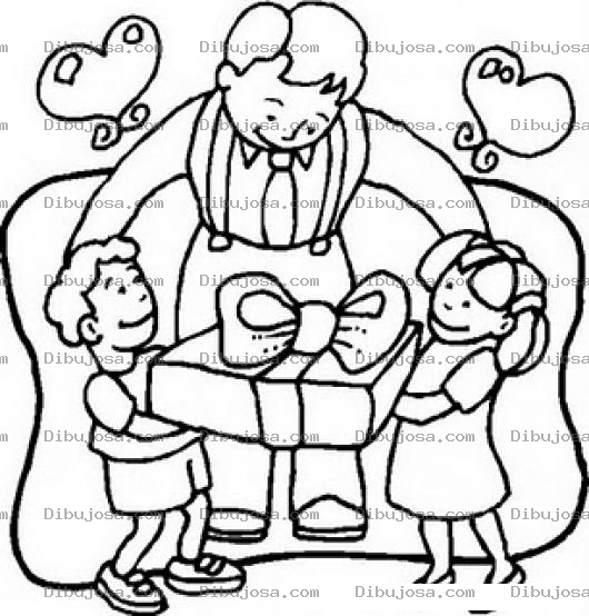 Dibujo para colorear Colorear Dia Del Padre