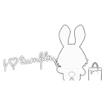 Dibujo para colorear Tumblr Coloring Page Para Pintar Y Colorear
