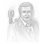 Dibujo para colorear Tony Bennett Coloring Page Para Pintar Y Colorear A Tony Benet