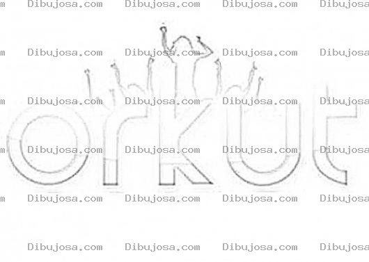 Dibujo para colorear Orkut Coloring Page Para Pintar Y Colorear