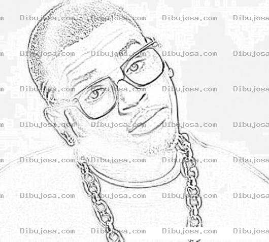 Dibujo para colorear Chris Brown Coloring Page Para Pintar Y Colorear