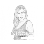 Dibujo para colorear Nicole Eggert Coloring Page Para Pintar Y Colorear