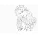 Dibujo para colorear Heather Thomas Coloring Page Para Colorear Y Pintar