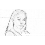 Dibujo para colorear Allyson Felix Coloring Page Para Pintar Y Colorear