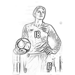 Dibujo para colorear Hope Solo Coloring Page Para Pintar Y Colorear