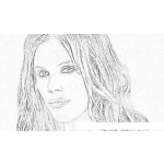 Dibujo para colorear Elin Nordegren Coloring Page Para Pintar Y Colorear