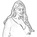 Dibujo para colorear Lea Walker Coloring Page Para Pintar Y Colorear