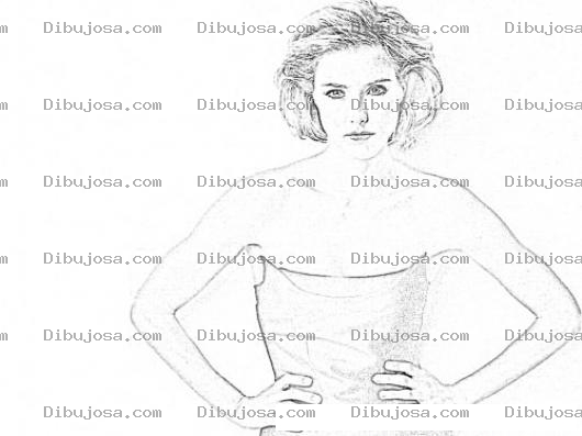 Dibujo para colorear Tea Leoni Coloring Page Para Pintar Y Colorear