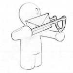 Dibujo para colorear Email Sender Coloring Page Enviador De Emails Para Colorear
