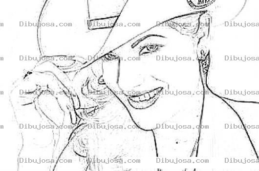 Dibujo para colorear Diana Reyes Coloring Page Para Pintar Y Colorear