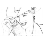 Dibujo para colorear Diana Reyes Coloring Page Para Pintar Y Colorear