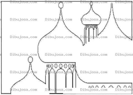 Dibujo para colorear Takbir Raya Coloring Page Para Colorear E Imprimir
