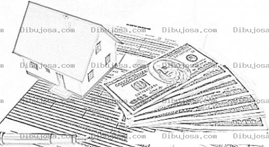 Dibujo para colorear Home Loan Coloring Page