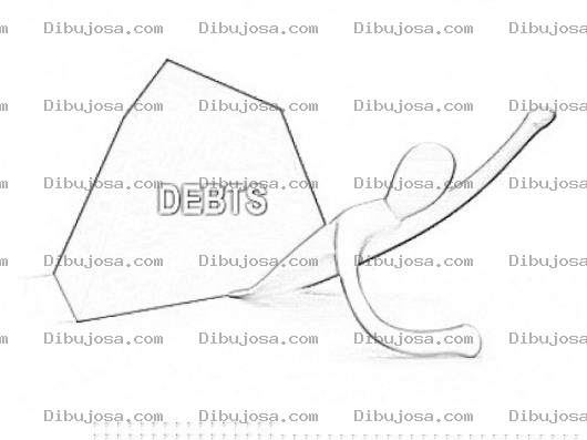 Dibujo para colorear Debit Loan Coloring Page To Print