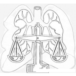 Dibujo para colorear Mesothelioma Lawyers Logo Coloring Page