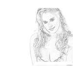 Dibujo para colorear Abi Titmuss Coloring Page Para Pintar Y Colorear