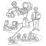 Dibujo para colorear Empresa De Telemarketing Para Colorear E Imprimir