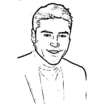 Dibujo para colorear Oscar De La Hoya Coloring Page Para Pintar Y Colorear