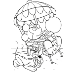 Dibujo para colorear Coloring Mickey Mouse